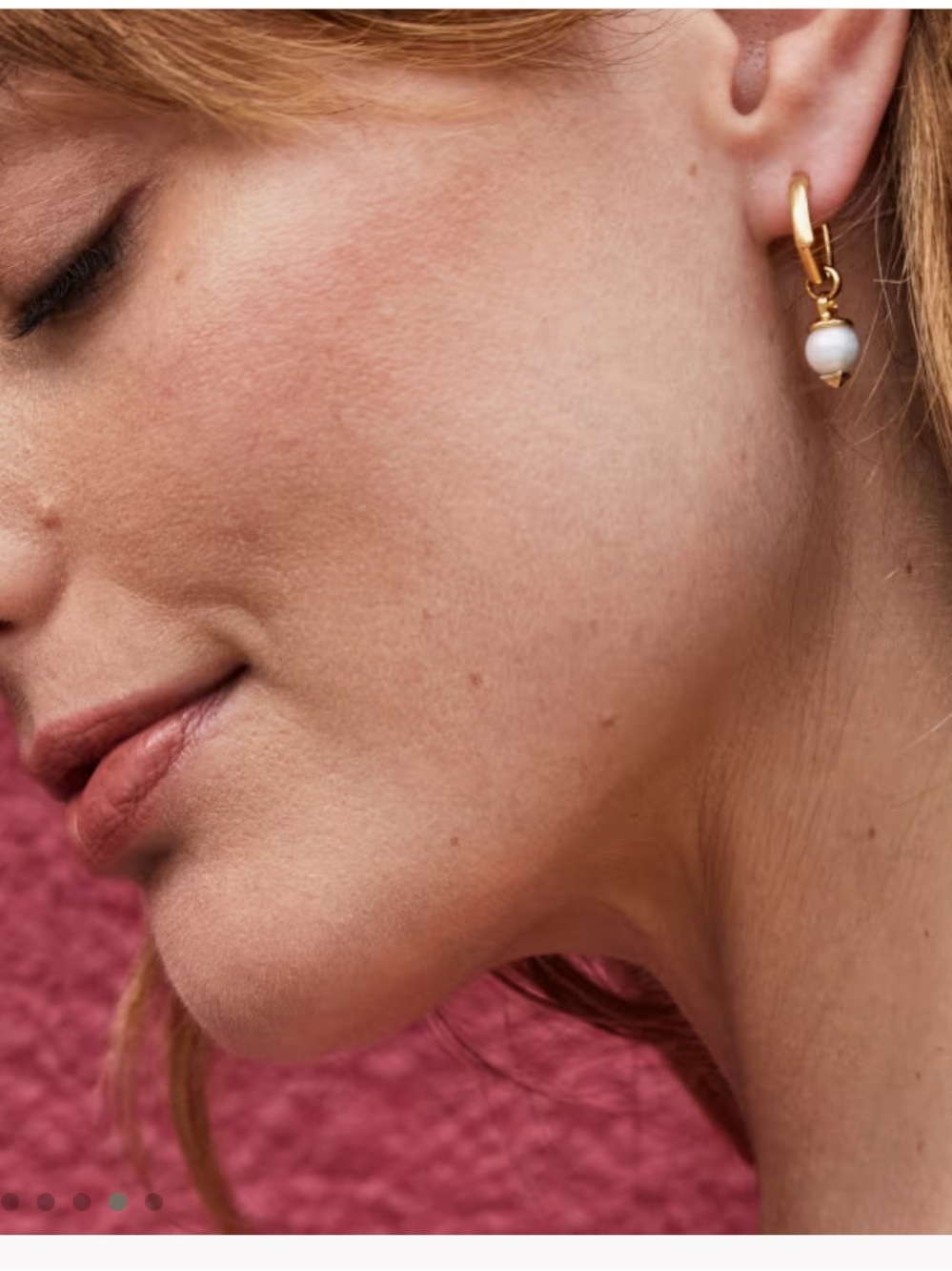 Kendra Scott Brooklyn Pearl Charm Earrings - Picture 4 of 8